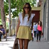 Yellow skirt