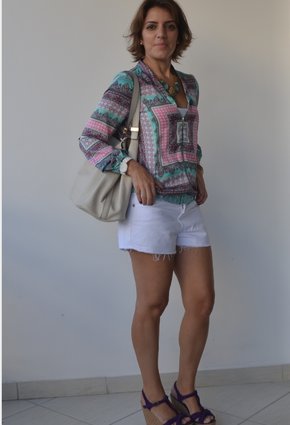 Zara  Jacken, Botswana  Shorts and Mr Cat  Pumps/Wedges