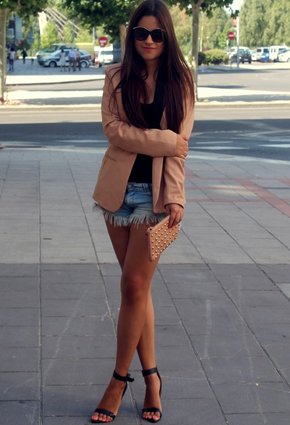 Zara  T Shirts, Bershka  Blazers and Zara  Shorts