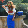 Zara Blue Skirt