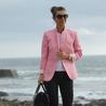 Restyling a pink blazer