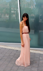 Pink maxi dress