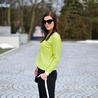 Track pants and lime