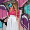 white midi skirt