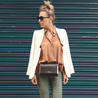 Prints Pants and White Blazer