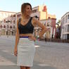 CROPPED TOP ¬ FALDA DE TUBO!